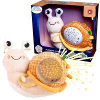 Ślimak Usypiacz Projektor Gwiazd Lampka Nocna Pluszak Melodie dla Niemowląt