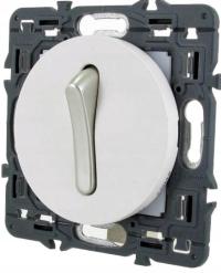 Legrand Celiane Łącznik Pojedynczy Schodowy Cichy Biały 067013B