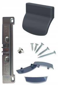 Балконная защелка ручка курильщика ручка WINKHAUS антрацит 7016 матовый