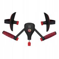 Przyrząd do ćwiczeń ud, regulowany przyrząd do przycinania ramion, czarny z uchwytem