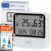 ТЕРМОМЕТР МЕТЕОСТАНЦИЯ БЕСПРОВОДНОЙ ГИГРОМЕТР WIFI ЧАСЫ TUYA