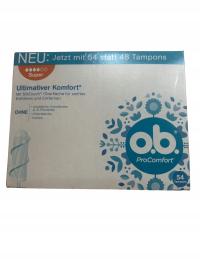 OB Tampony Pro Comfort Super 54 sztuki ProComfort 54szt Tampons 54 szt