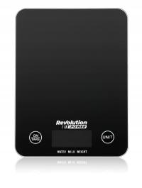 WAGA KUCHENNA ELEKTRONICZNA PRECYZYJNA 1 g - 5 kg MAŁA SZKLANA CZARNA LCD