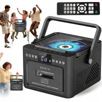 Odtwarzacz CD Zosudull Bluetooth z radiem FM akumulatorowy
