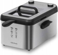 FRYTKOWNICA ELEKTRYCZNA 3 L 2400 W STAL NIERDZEWNA FILTR TIMER 190°C