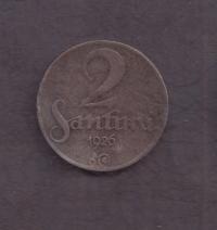Łotwa - 2 Santimi - 1926 rok