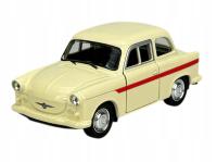 WELLY TRABANT P50 / P60 BEŻOWY 1:34 METALOWY MODEL LEGENDY PRL