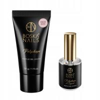 Akrylożel Polyshape Magic Rose Boska Nails 30 g   Polyshape Liquid GRATIS