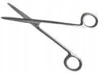 NOŻYCZKI CHIRURGICZNE OPERACYJNE MEDYCZNE NELSON METZENBAUM PROSTE