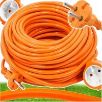 PRZEDŁUŻACZ OGRODOWY BUDOWLANY KOSIARKI KOSIARKOWY LAMPEK OGRODU 40M 2x1,0