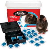TRUTKA NA SZCZURY MYSZY GRYZOŃ +STACJA DERATYZACYJNA MOCNY ŚRODEK PASTA 1KG