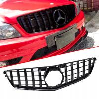 Grill atrapa Mercedes W204 C klasa 2007-2014 GT Panamericana full black