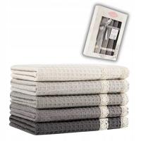 5x ścierki kuchenne 40x60 komplet zestaw bawełniane ściereczki KOPENAKI V3