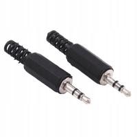 10PCS 3.5MM Stereo Audio Plug 3.5 Dual Encoding Audio Plug 3.5mm Ster Plug