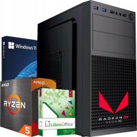 Komputer stacjonarny AMD Ryzen 5 Radeon VEGA 16GB RAM 512GB SSD Windows 11
