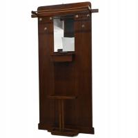 ANTYK MEBEL stary wieszak z lustrem