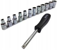 ЯТО ОТВЕРТКА НАСАДКИ 6-УГЛОВЫЕ 1/4 ' НАБОР 4-13ММ