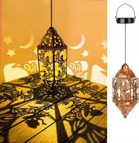 LAMPA SOLARNA LED OGRODOWA IP65 METALOWA GIACOMO WRÓŻKA NA KSIĘŻYCU