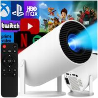 Проектор портативный Android Smart Mini TV 4K LED WiFi динамик