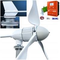 TURBINA WIATROWA MAX 5000W MOCNA MASYWNA + KONTROLER MPPT BLUETOOTH 24/48V