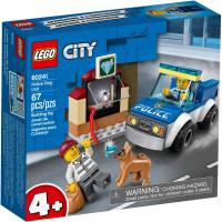 LEGO CITY ZESTAW ODDZIAŁ POLICYJNY Z PSEM 60241