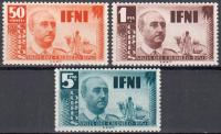 IFNI - 1951 - Mi 102-104 - FRANCO xx