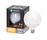 Żarówka LED E27 G120 DUŻA KULA 20W barwa ciepła