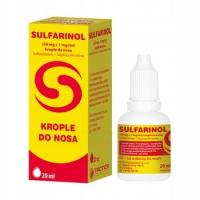 СУЛЬФАРИНОЛ противоотечные капли для носа 20 мл