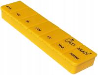 TYGODNIOWY POJEMNIK NA LEKI LEKARSTWA TABLETKI PIGUŁKI ORGANIZER OLDMAN TV