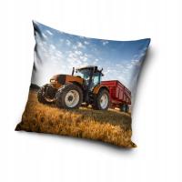 poszewka na poduszkę 40x40 mikrofibra TRAKTOR ciągnik