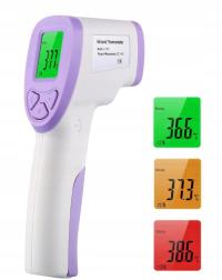 TERMOMETR ELEKTRONICZNY BEZDOTYKOWY NA PODCZERWIEŃ POMIAR TEMPERATURY