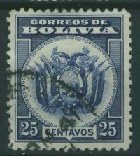 Bolivia 25 cts. - Godło