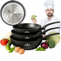 Сковорода набор 20/24/28 см сковородки полный индукции / газ полный набор современный