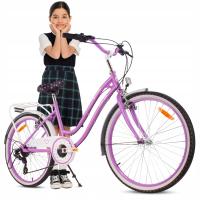 24-дюймовый городской велосипед для причастия Shimano 7 передач Heart Bike