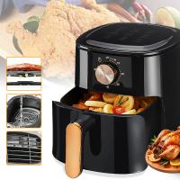 Frytkownica beztłuszczowa NCRealher 700w Frytkownica powietrzna 700 W 5,5 l