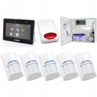 ZESTAW ALARMOWY SATEL INTEGRA 24 5 CZUJEK