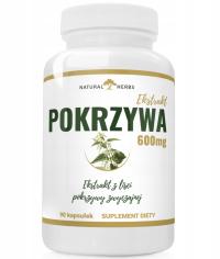 Natural Herbs - Pokrzywa Zwyczajna Ekstrakt 600mg - 90 kaps