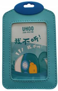 Identyfikator Etui Holder na kartę Smycz UHOO 6592 Duck eco pion Light Blue