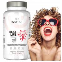 BESTLAB BestLife 60Kaps. Antyoksydanty PQQ Q10 Magnez Spermidyna - BEST LAB