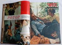 MAGAZYN FILMOWY Czasopismo Rocznik 1972 Twarda Oprawa Vintage PRL