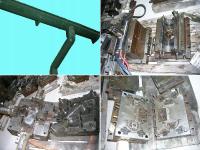 Формы 17 шт. для изготовления водосточной системы 130 мм ПВХ