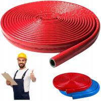 Otulina w zwoju izolacyjna PE COLOR K-flex czerwona 6x22 / 10 mb