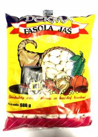 FASOLA JAŚ BIAŁA ŚREDNIA 500G Dekma