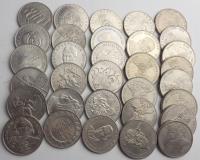 Polska - PRL - zestaw : 32 x monety okolicznościowe - każda inna