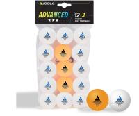 PIŁECZKI DO TENISA STOŁOWEGO JOOLA ADVANCED BIAŁE 15 SZTUK ABS TRENINGOWE