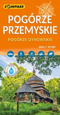 Pogórze Przemyskie mapa Compass NOWE WYDANIE