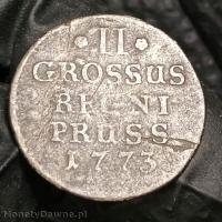 2 grosz 1773, Prusy, Fryderyk II