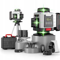 POZIOMICA LASEROWA SAMOPOZIOMUJĄCA 360° LASER 16 Linii 4D + STATYW GRATIS