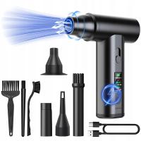 MOCNY KOMPUTEROWY ODKURZACZ POWIETRZA AIR DUSTER BLOWER 3IN1 68W 6000mAh