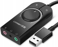 Внешняя звуковая карта USB все варианты наушников микрофон UGREEN